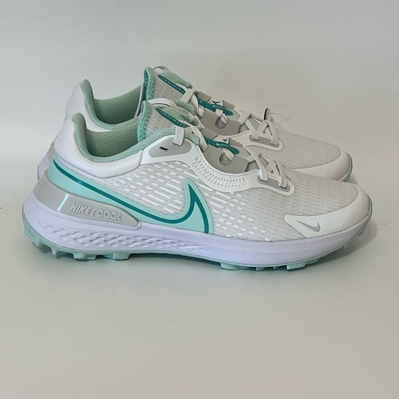 Nike Infinity Pro 2 White Mint Foam Teal DJ5593-100 Men's Golf Shoe Various Size - Picture 1 of 8
